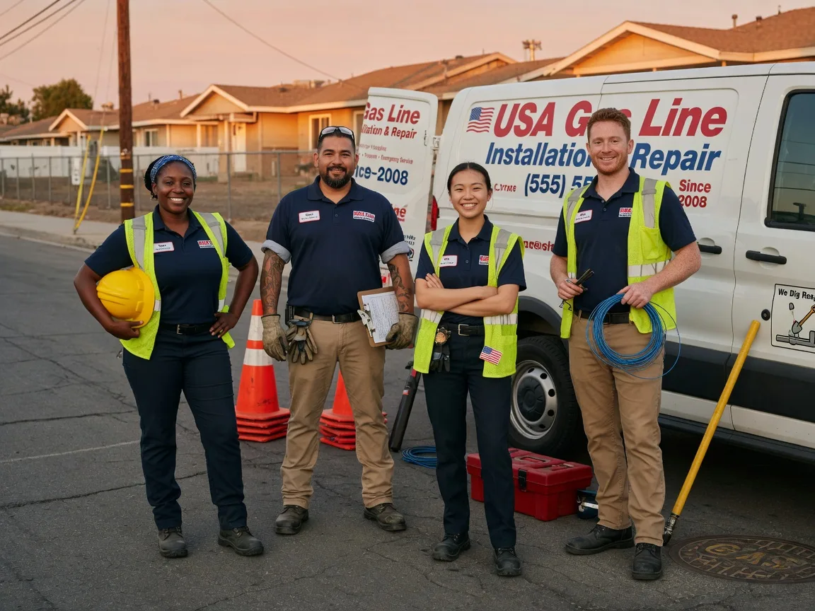 Gas Line Installation company in Winlock, WA